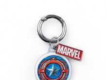 infoThink MARVEL Series AirTag Protective Case - Captain America