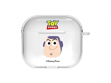 Disney Toy Story Funny Clear Series AirPods Case - Buzz Lightyear