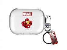 Marvel Clear Series Airpods Case - Iron Man