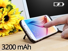 Power Jacket For Samsung Galaxy S6 - 3200mAh