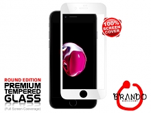 Brando Workshop Full Screen Coverage Glass Protector (iPhone 7 Plus) - White