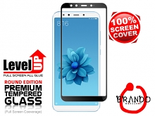 Brando Workshop Full Screen Coverage Glass Protector (Xiaomi Mi A2 (Mi 6X)) - Black