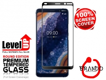 Brando Workshop Full Screen Coverage Glass Protector (Nokia 9 PureView) - Black