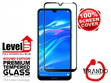 Brando Workshop Full Screen Coverage Glass Protector (Huawei Y7 Pro (2019)) - Black