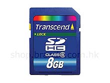 Transcend SDHC 2.0 (Class 6) 8GB