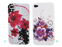 iPhone 4 Floral Silicone Case