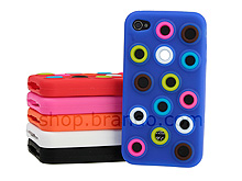 iPhone 4 Rings & Smarties Back Case
