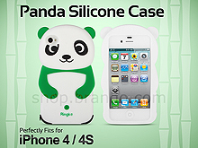 iPhone 4S Giant Panda Silicone Case