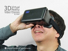 3D Virtual Reality Video Glasses NJ-1688C