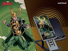 infoThink Avengers Series Ultra-Thin Alloy Smartphone Holder - Rocky