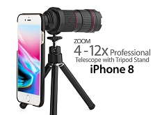 Professional iPhone 8 4-12x Zoom Telescope with Tripod Stand