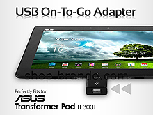 Asus Transformer Pad TF300T USB On-To-Go Adapter