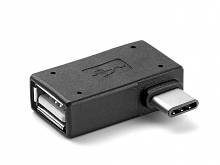 USB 3.1 Type-C Male to USB 2.0 A Female OTG Adapter (90°)