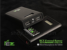 RCE External Battery - Carbon Fiber Edition (BC01 Panasonic - 10200mAh)