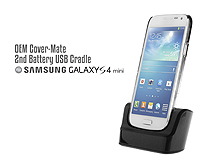 OEM Samsung Galaxy S4 mini I9190 Cover-Mate 2nd Battery USB Cradle