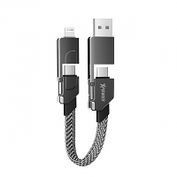 Xpower 6X1 6-in-1 60W PD 3.0 Sync & Charge Short Cable