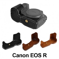 Canon EOS R Half-Body Leather Case Base