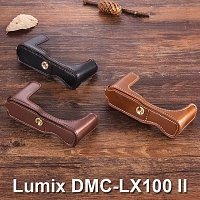 Panasonic Lumix DMC-LX100 II Half-Body Leather Case Base