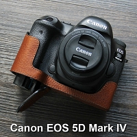 Canon EOS 5D Mark IV Half-Body Genuine Leather Case Base