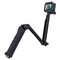 3-Way Grip Foldable Multi-functional Selfie-stick Extension Monopod with Tripod