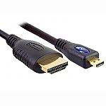 Micro HDMI Type D to Standard HDMI Cable