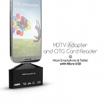 HDTV Adapter and OTG Card Reader