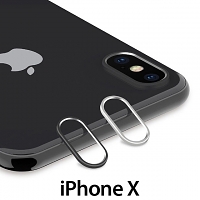 iPhone X Plus Rear Camera Protective Metal Lens Ring