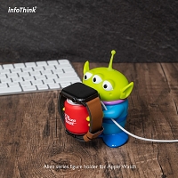infoThink Alien Figure Holder for Apple Watch