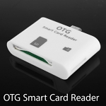 OTG Smart Card Reader Connection Kit  with SD and TF card port