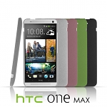 HTC One Max Marble Pattern Protective Back Case