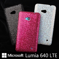 Microsoft Lumia 640 LTE Glitter Plastic Hard Case