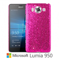Microsoft Lumia 950 Glitter Plastic Hard Case