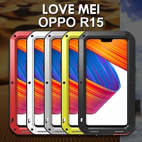 LOVE MEI OPPO R15 Powerful Bumper Case