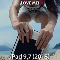 LOVE MEI iPad 9.7 (2018) Powerful Bumper Case