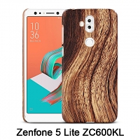 Asus Zenfone 5 Lite ZC600KL Woody Patterned Back Case