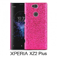 Sony Xperia XA2 Plus Glitter Plastic Hard Case