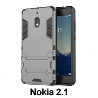 Nokia 2.1 Iron Armor Plastic Case