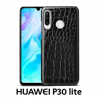 Huawei P30 lite Crocodile Leather Back Case
