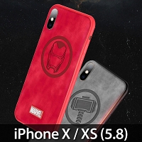 Marvel Series Fabric TPU Case for iPhone X / XS (5.8)