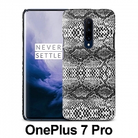 OnePlus 7 Pro Faux Snake Skin Back Case
