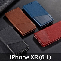 iPhone XR (6.1) Canvas Flip Card Case