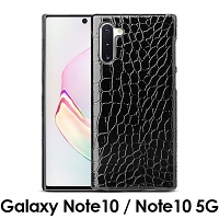 Samsung Galaxy Note10 / Note10 5G Crocodile Leather Back Case