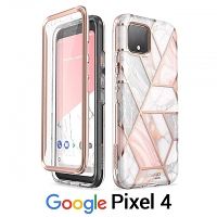 i-Blason Cosmo Slim Designer Case (Pink Marble) for Google Pixel 4