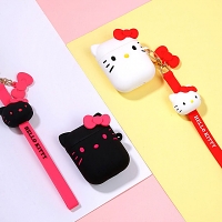 Hello Kitty AirPods Case with Hand Strap
