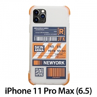 Skinarma Matte Airport Boarding Pass Ticket Case (New York) for iPhone 11 Pro Max (6.5)