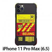 Skinarma Matte Airport Boarding Pass Ticket Case (Beijing) for iPhone 11 Pro Max (6.5)