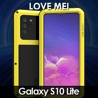 LOVE MEI Samsung Galaxy S10 Lite Powerful Bumper Case