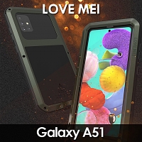 LOVE MEI Samsung Galaxy A51 Powerful Bumper Case
