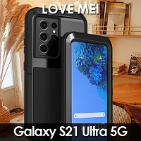 LOVE MEI Samsung Galaxy S21 Ultra Powerful Bumper Case