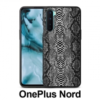 OnePlus Nord Faux Snake Skin Back Case